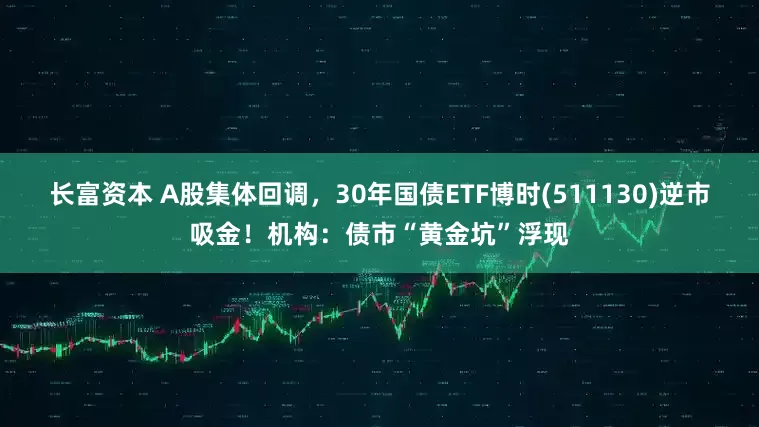 长富资本 A股集体回调，30年国债ETF博时(511130)逆市吸金！机构：债市“黄金坑”浮现